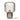 ChicGlans | Elegante Glaslamp met Luxe Afwerking - Bliss Home