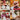 SnowyGlow – 6-delige Kersttafel Ornament Set van Hout - Bliss Home