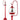 HolidayPost – 68 Inch Kerst Lantaarn met Magische Snow Globe - Bliss Home