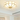 Bloemvormige LED Plafondlamp met Messing Afwerking – Elegante Plafonniere voor Slaapkamer en Hal 2
