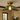 Moderne Hibiscus Plafondlamp met Groene Glazen Kap en Messing Armatuur – LED Plafonniere voor Slaapkamer of Woonkamer 3