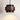 Moderne Zwarte Travertijn Hanglamp voor Eettafel met Verstelbare Hoogte en Warm Witte LED Verlichting 0