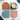 ColorPop Siliconen Coasters - Levendige Regenboogkleuren, Effectieve Bescherming tegen Hitte en Morsen, Antislip Oppervlak - Bliss Home