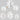 SnowyGlow – 6-delige Kersttafel Ornament Set van Hout - Bliss Home