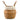 NaturaSea – Duurzame Zeegras Mand in Rustieke Stijl - Bliss Home